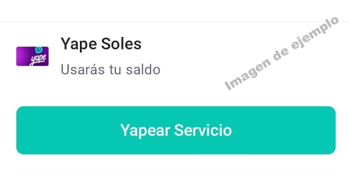 Yapear servicio