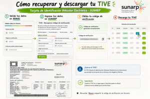 TIVe SUNARP: Cómo Descargar la Tarjeta de Propiedad Vehicular